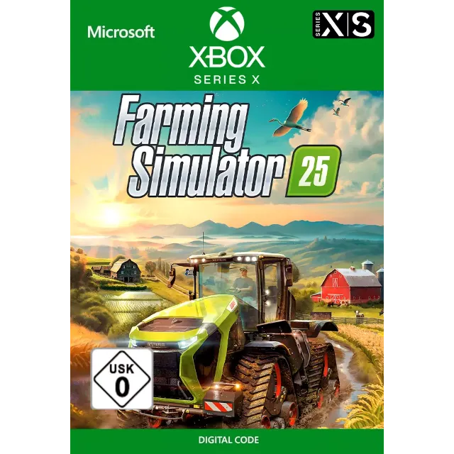 Farming Simulator 25 Xbox Series XIS CODE