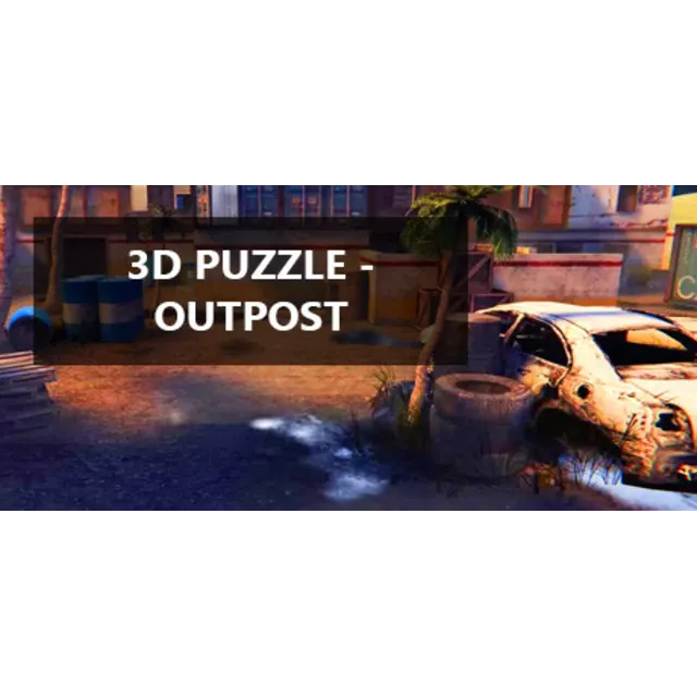 3D PUZZLE - OutPost (STEAM KEY/REGION FREE)