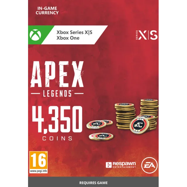 APEX Legends: 4350 Coins (Xbox) (MICROSOFT STORE Ключ)