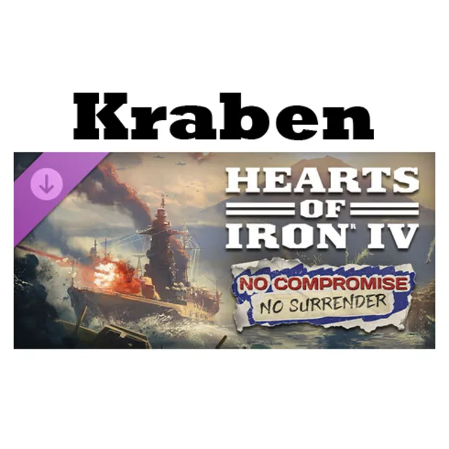 Hearts of Iron IV: No Compromise, No Surrender steam
