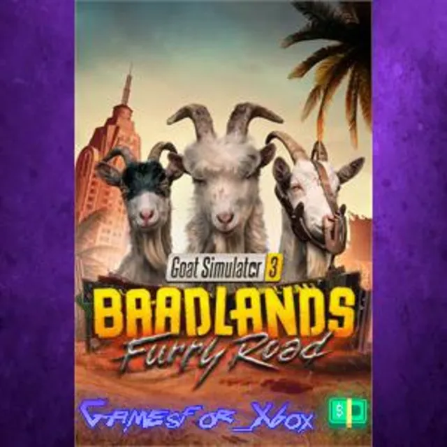 ☀️Goat Simulator 3 – Baadlands Furry Road: Xbox One Edition XBOX DLC