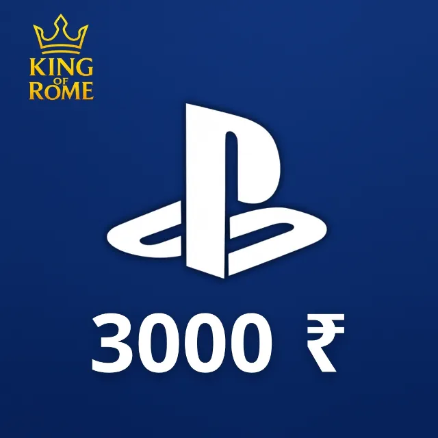 PlayStation Индия (3000 ₹) Подарочная карта | 24/7 Автодоставка