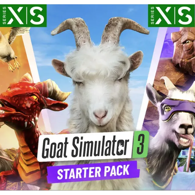 ✅ Goat Simulator 3 - Starter Edition XBOX SERIES XS KEY