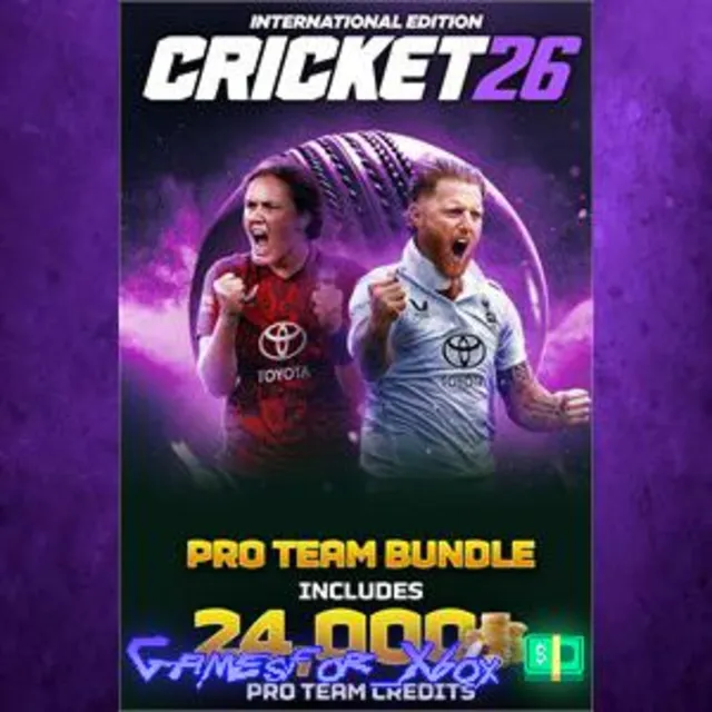 ☀️Cricket 26 - Pro Team Edition XBOX
