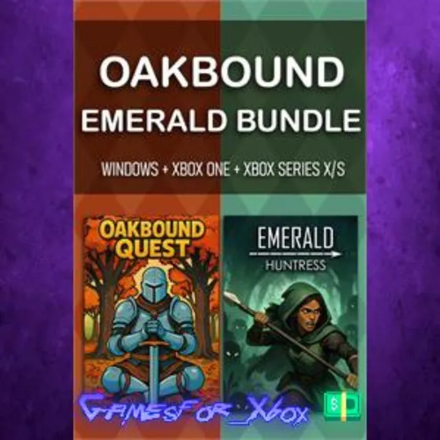 ☀️Oakbound Emerald Bundle XBOX