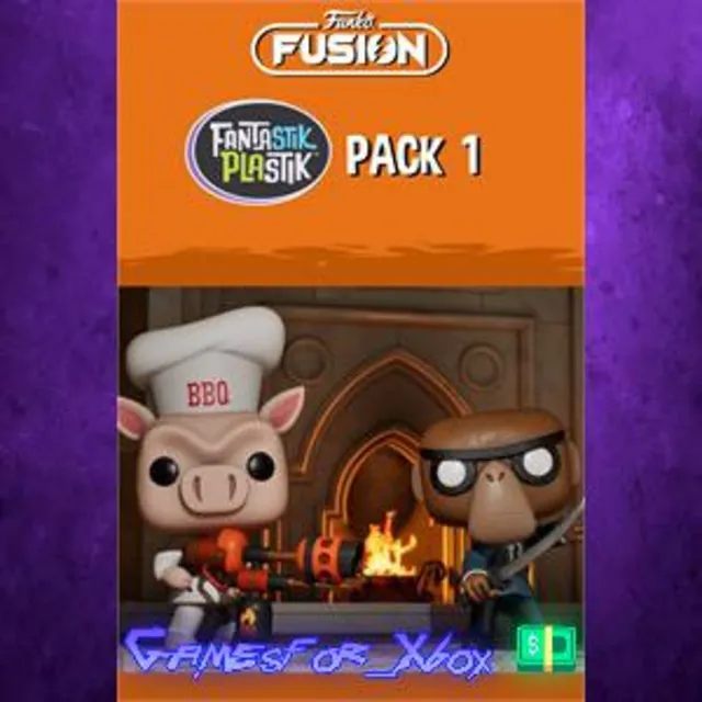 ☀️Funko Fusion - Fantastik Plastik Pack 1 - Monkey Assassin and Sam XBOX DLC