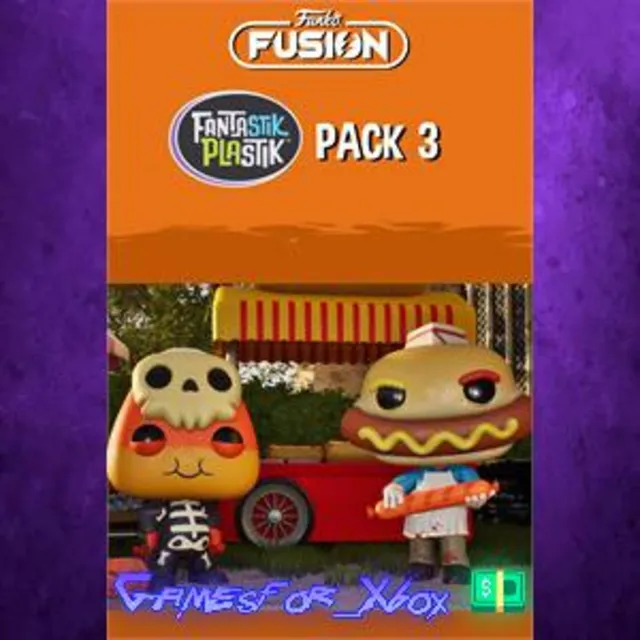 ☀️Funko Fusion - Fantastik Plastik Pack 3 - Frank Von Veiner and Cutey Corn XBOX DLC