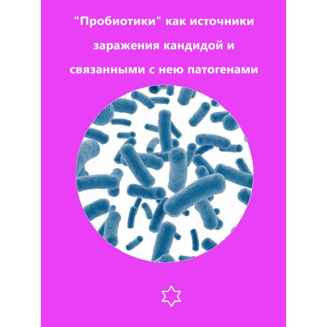 «Пробиотики» как источники заражения кандидой...