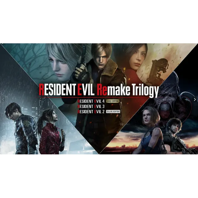 Resident Evil Remake Trilogy PS 4/5 аренда без вылетов