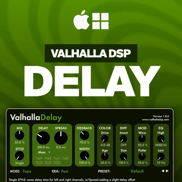 Valhalla DSP Delay [КЛЮЧ АКТИВАЦИИ] Автовыдача 24/7
