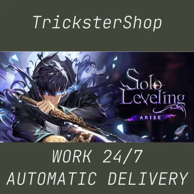 Pre-Purchase Solo Leveling:ARISE OVERDRIVE  24/7 АВТО