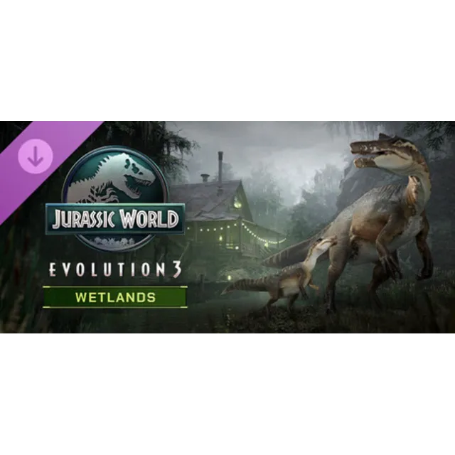 Jurassic World Evolution 3: Wetlands steam DLC