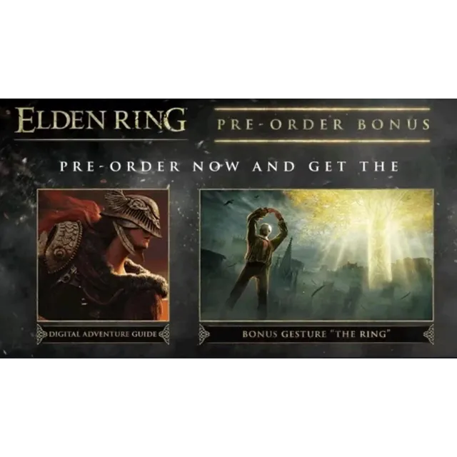 Elden Ring Pre-Order (Preorder) Bonus DLC Steam Key GLOBAL