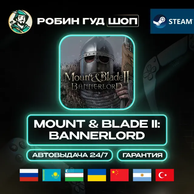 MOUNT &amp; BLADE II: BANNERLORD STEAM GIFT GLOBAL 24/7