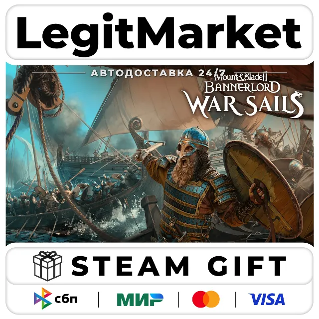 Mount &amp; Blade II: Bannerlord War Sails DLC РУ+МИР АВТО