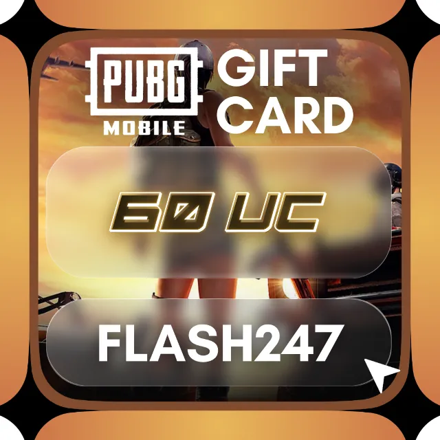 Подарочная карта PUBG Mobile Global | 60 UC | АВТО 24/7