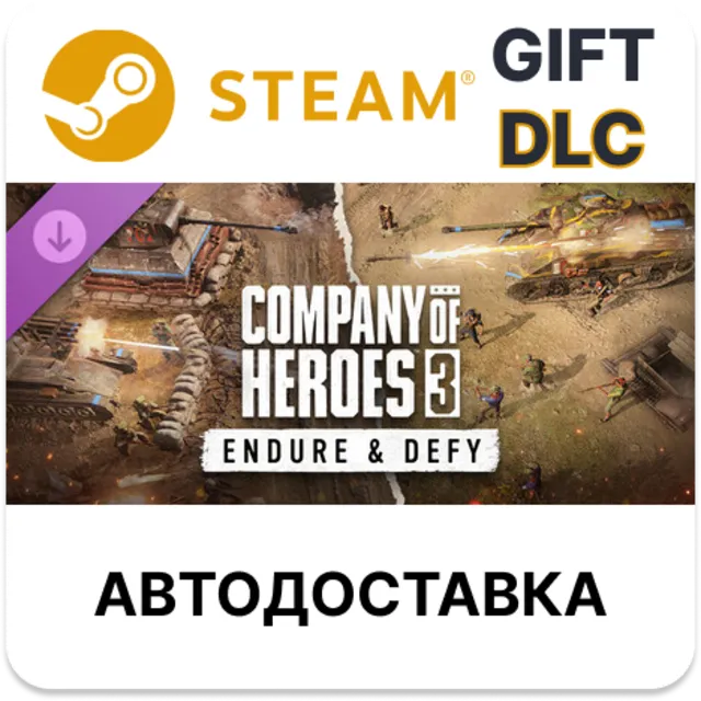 Company of Heroes 3 Endure &amp; Defy Steam DLC