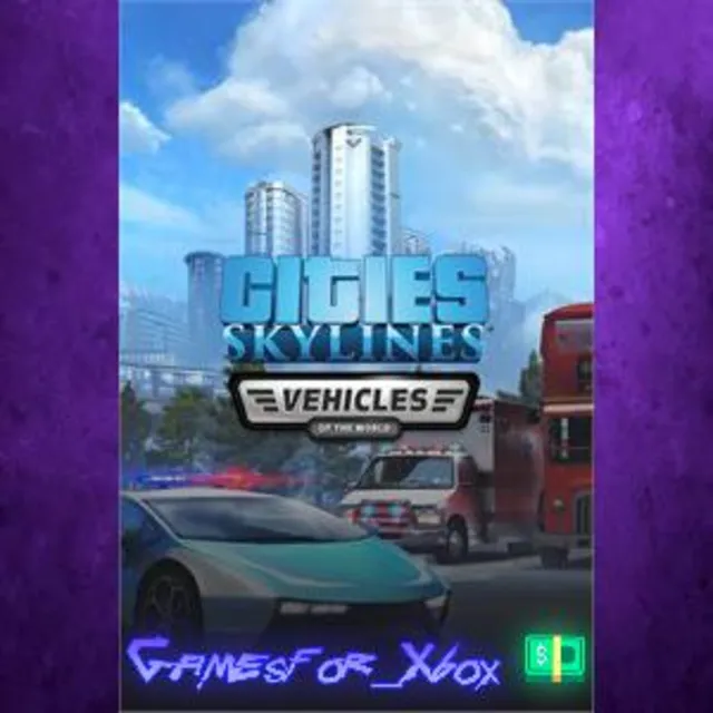 ☀️Cities Skylines - Content Creator Pack: Vehicles of the World XBOX DLC