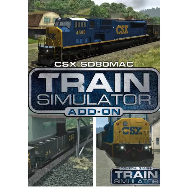 (DLC) Train Simulator: CSX SD80MAC Loco Add-On РФ и СНГ