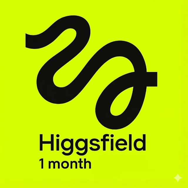 Higgsfield AI Max (1800 кредитов) Подписка 1 месяц Личный аккаунт