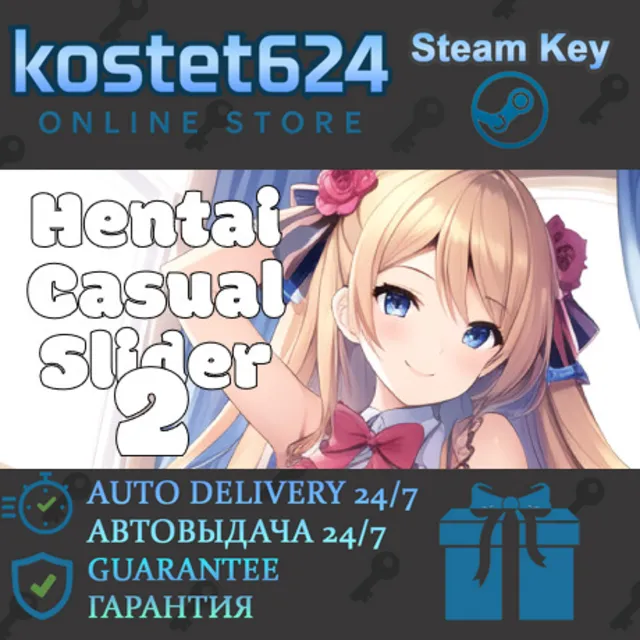 Hentai Casual Slider 2 STEAM KEY REGION FREE GLOBAL ROW