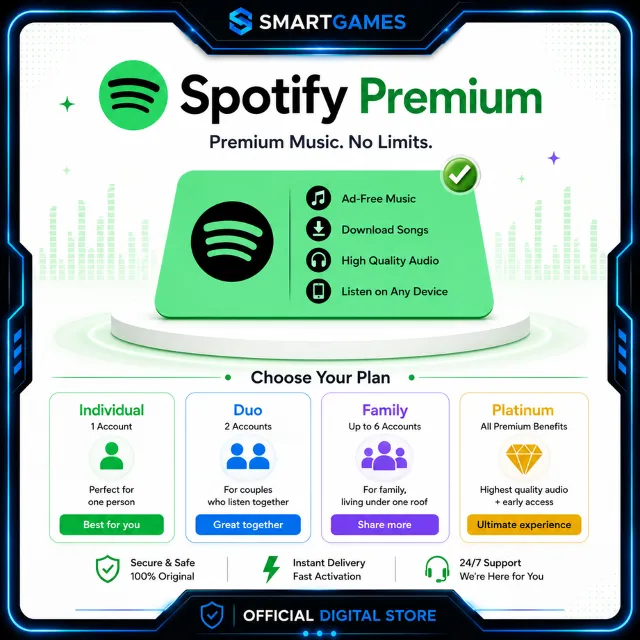 🎶 Spotify Premium 1/3/6/12 месяцев ИНДИВИДУАЛЬНЫЙ | DUO | СЕМЬЯ