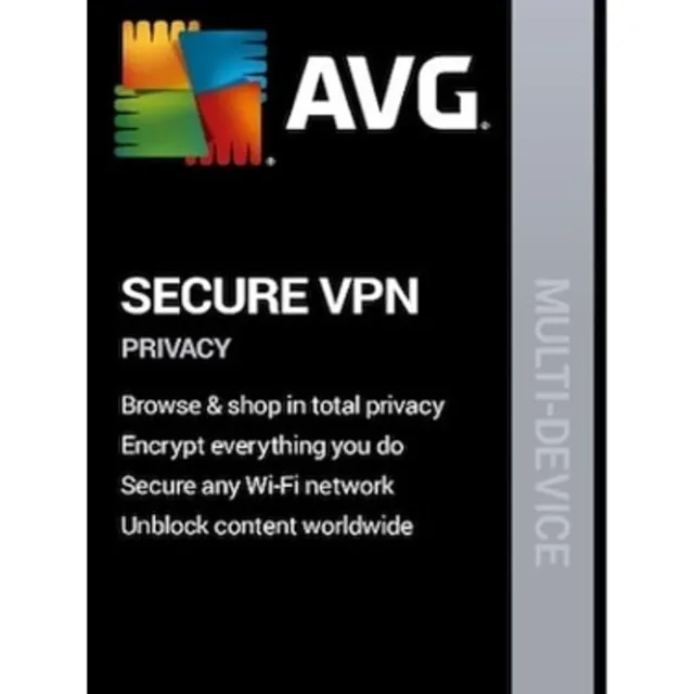 AVG Secure VPN 1/3/5/10 Devices 1 Year - GLOBAL Key