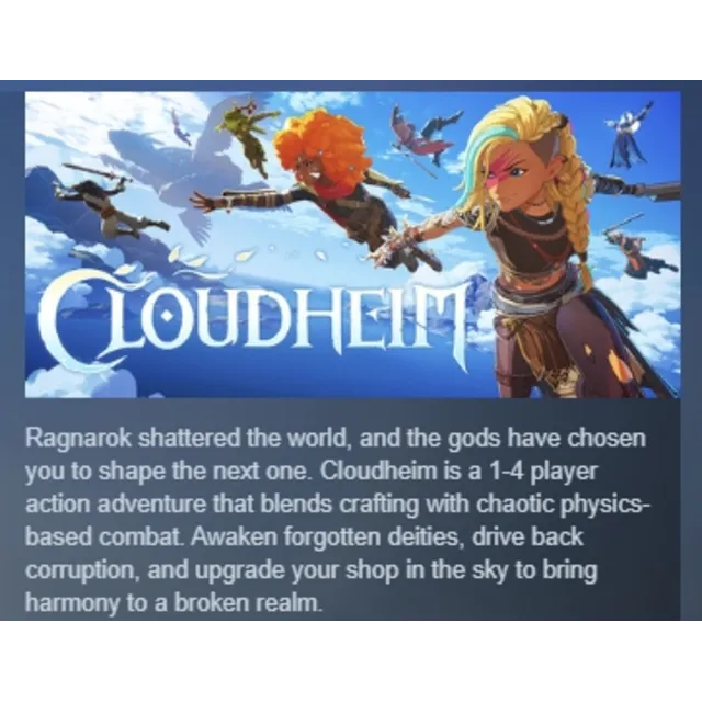 Cloudheim АВТОДОСТАВКА STEAM GLOBAL МГНОВЕННО ЛИЦЕНЗИЯ
