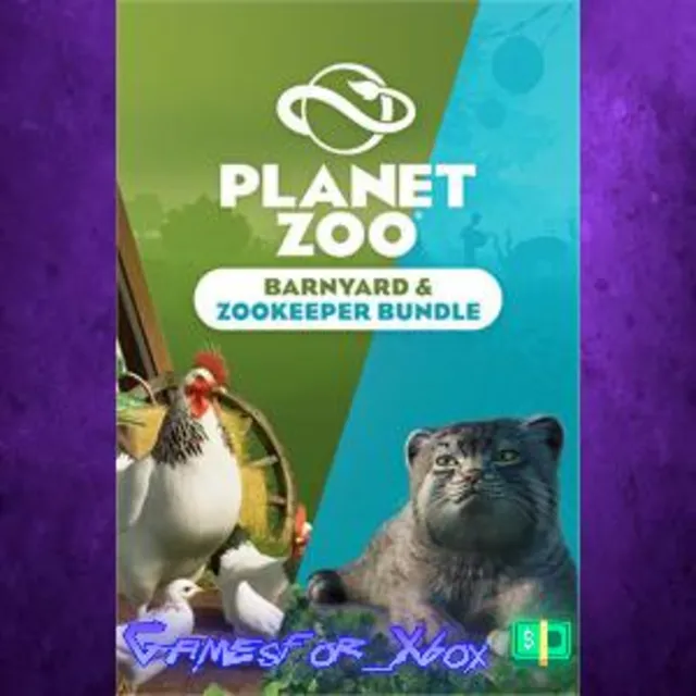 ☀️Planet Zoo Barnyard &amp; Zookeepers bundle XBOX DLC
