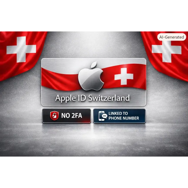 🇨🇭 Apple ID Швейцария | Полный доступ | ⚡ Быстрая доставка | Без 2FA или Телефон✅