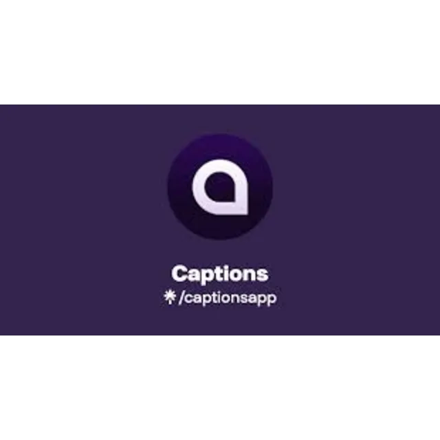 Captions Премиум-подписка Эксклюзивный аккаунт