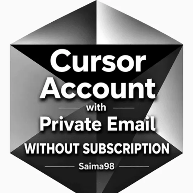 Аккаунт CURSOR AI + личная электронная почта | без подписки