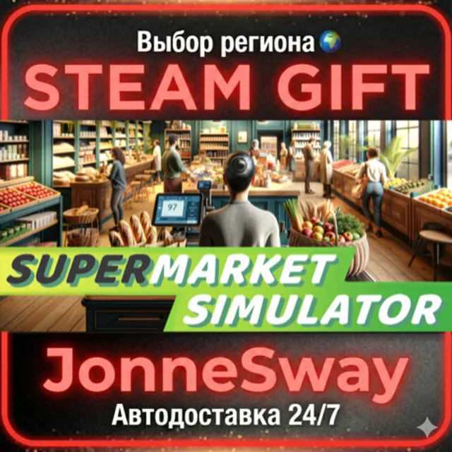 Supermarket Simulator РУ/КЗ/УК/РБ/ТР/АР/КНР/ИНДИЯ