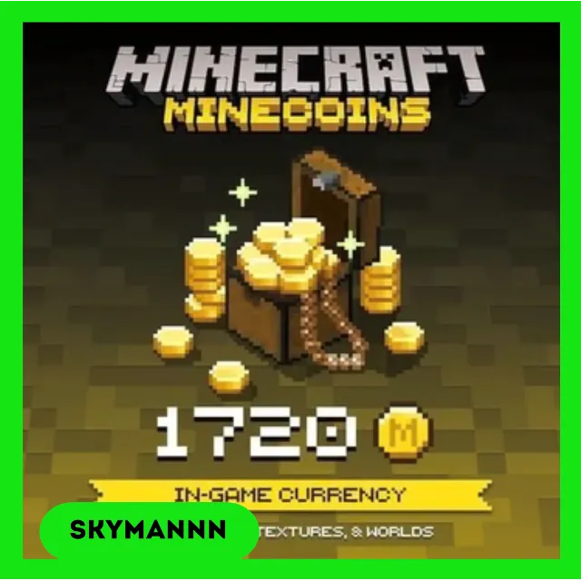 Minecraft Minecoin Pack 1720 Монет Java &amp; Bedrock КЛЮЧ