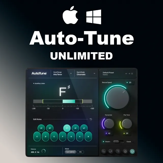 Auto-Tune Unlimited на 6 месяцев [Win Mac]