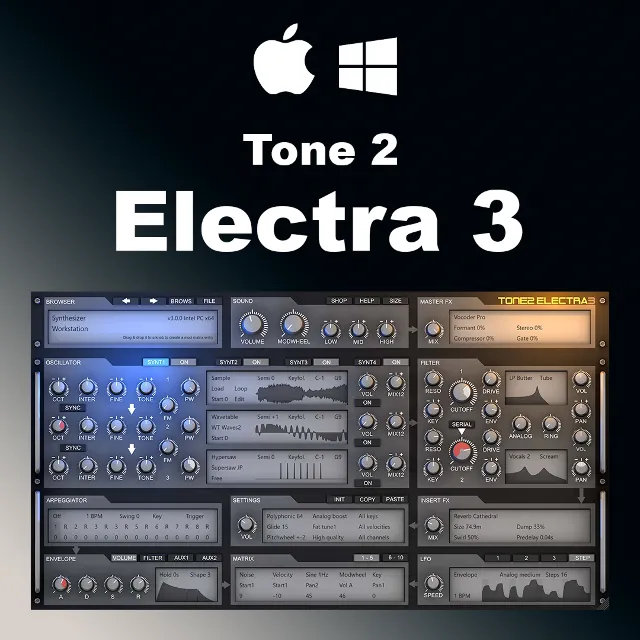 Tone2 - Electra 3 лицензия [Win Mac]