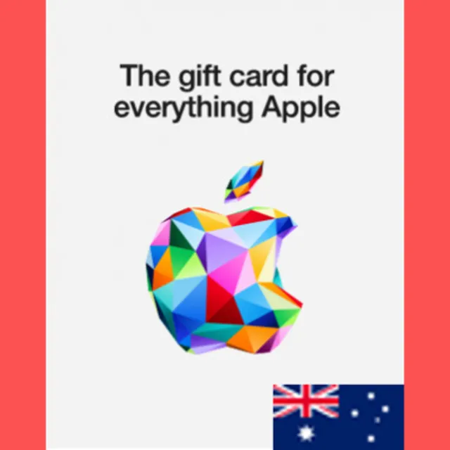 APPLE ПОДАРОЧНАЯ КАРТА 3 AUD AU КАРТА ПОПОЛНЕНИЯ АВСТРАЛИЯ