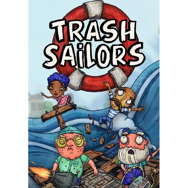 Trash Sailors: Co-Op Trash Raft Simulator (STEAM Ключ) 