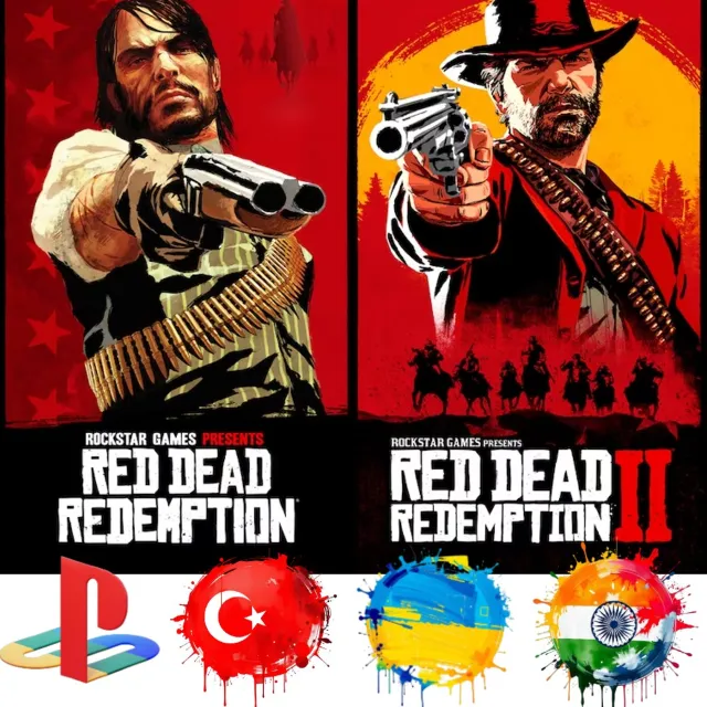 Red Dead Redemption + Red Dead Redemption 2 PS4/PS5/PS