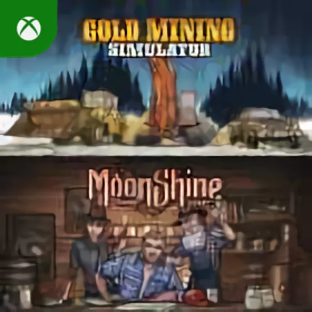 Gold &amp; Spirits bundle: Gold Mining Simulator &amp; Moonshin