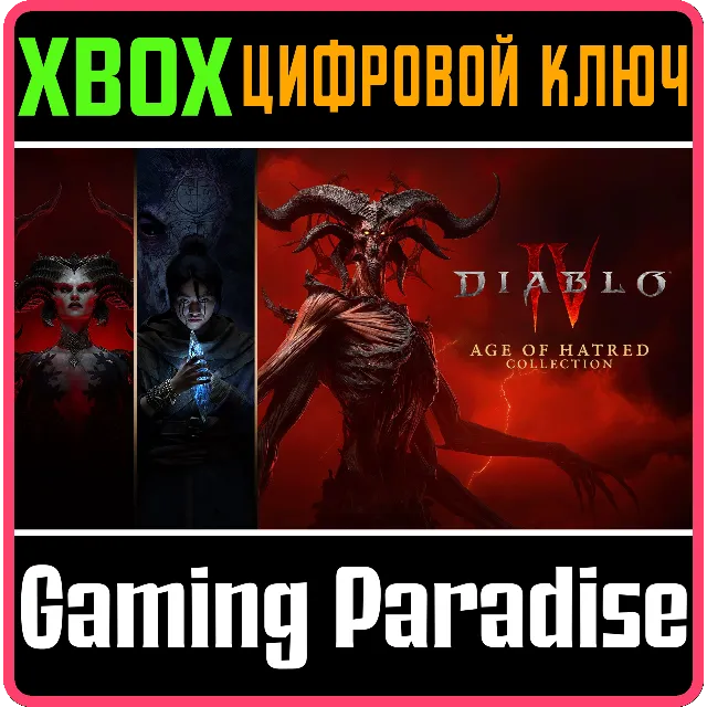 DIABLO® IV: ИЗДАНИЕ AGE OF HATRED XBOX КЛЮЧ/КОД