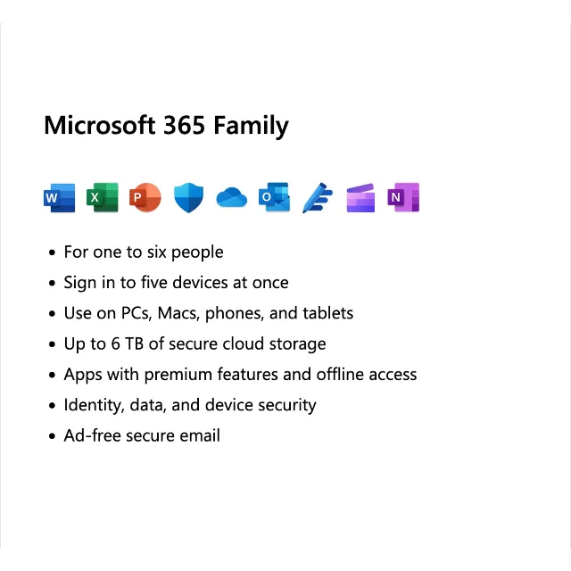 Microsoft 365 Family | 1 Year | Russia | CIS 🇷🇺