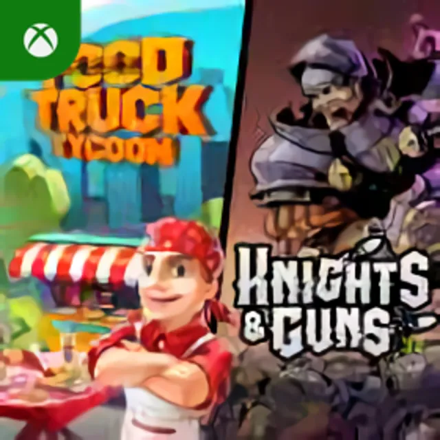 Food Truck Tycoon + Knights &amp; Guns Xbox