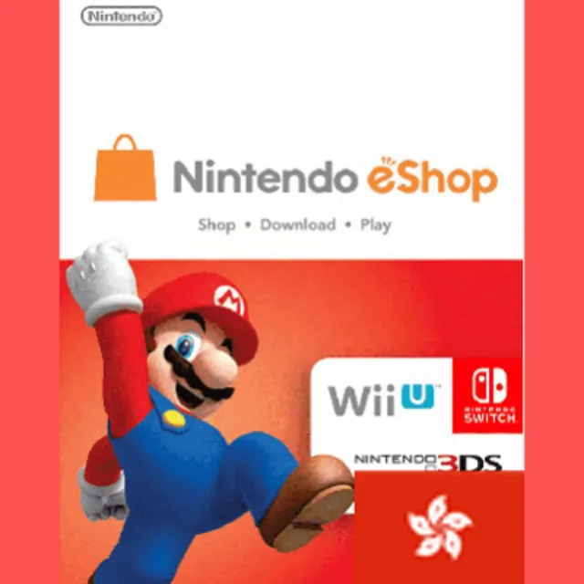 NINTENDO HK 100 HKD КАРТА ПОПОЛНЕНИЯ ГОНКОНГ КОД