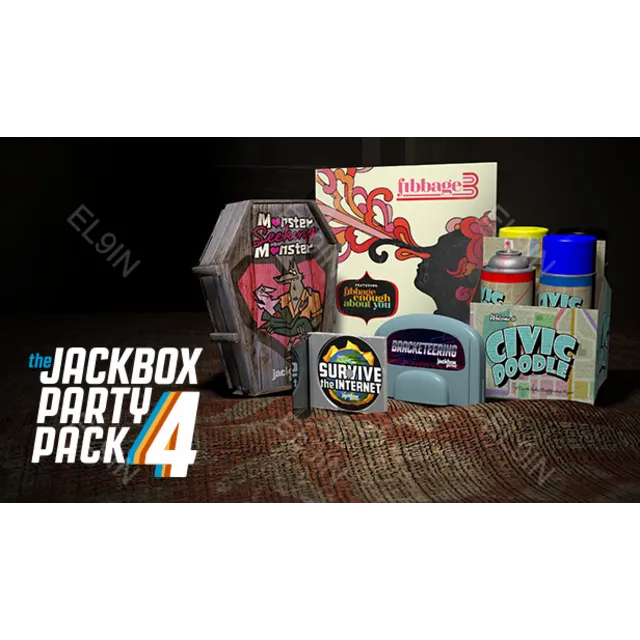🎖️【The Jackbox Party Pack 4】Epic 🎉 Fresh New 💥 Моментальная доставка