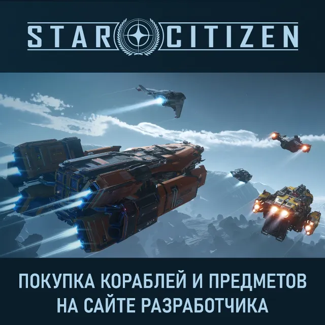 Покупка на сайте Star Citizen
