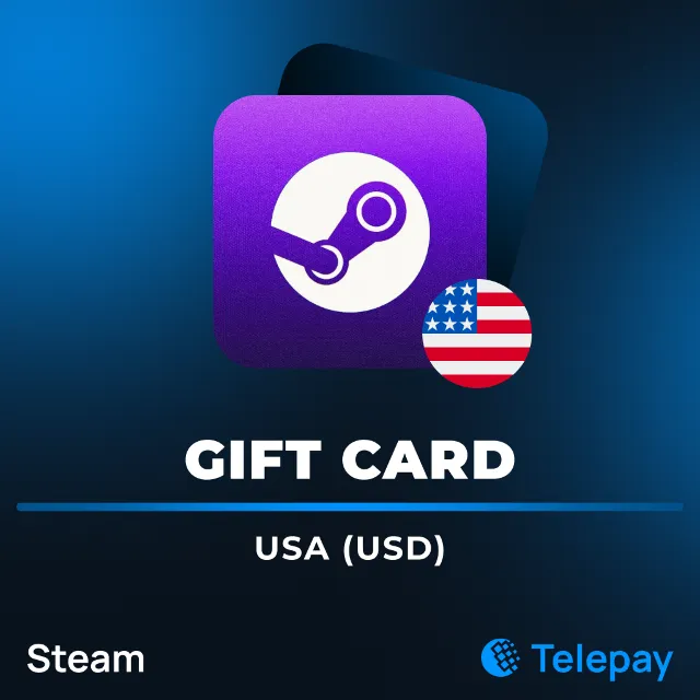 Steam (стим) подарочная карта | США | 20 - 50 USD