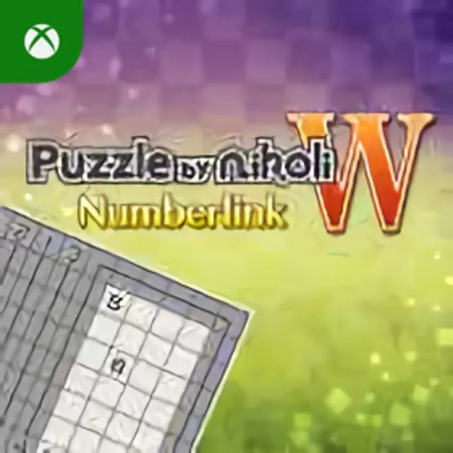 Puzzle by Nikoli W Numberlink Xbox