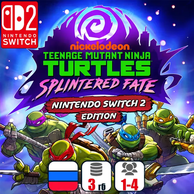 Teenage Mutant Ninja Turtles: Splintered Fate | Nintendo Switch 1/2