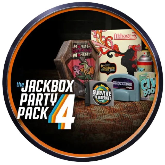 The Jackbox Party Pack 4 +GAMES ®✔️Steam (GLOBAL)🌍